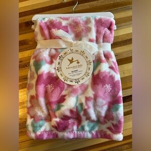 Adirondack by Berkshire Baby Pink Floral Blanket